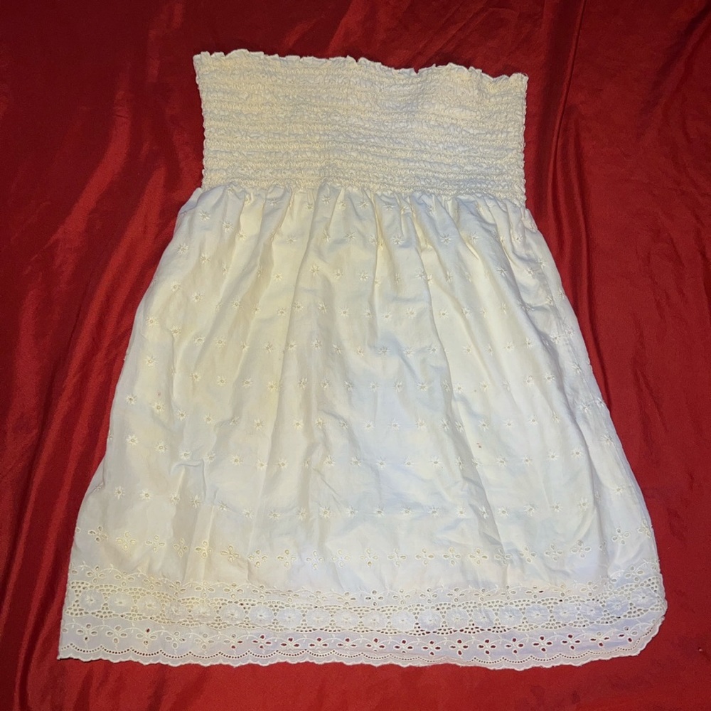 Vintage Juicy Couture tube top 
Yellow 
Size L